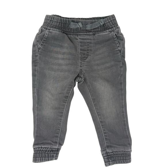 Joe’s Grey Jogger Jeans Baby 18M Stretch Denim Pants Soft Waistband - Picture 2 of 5